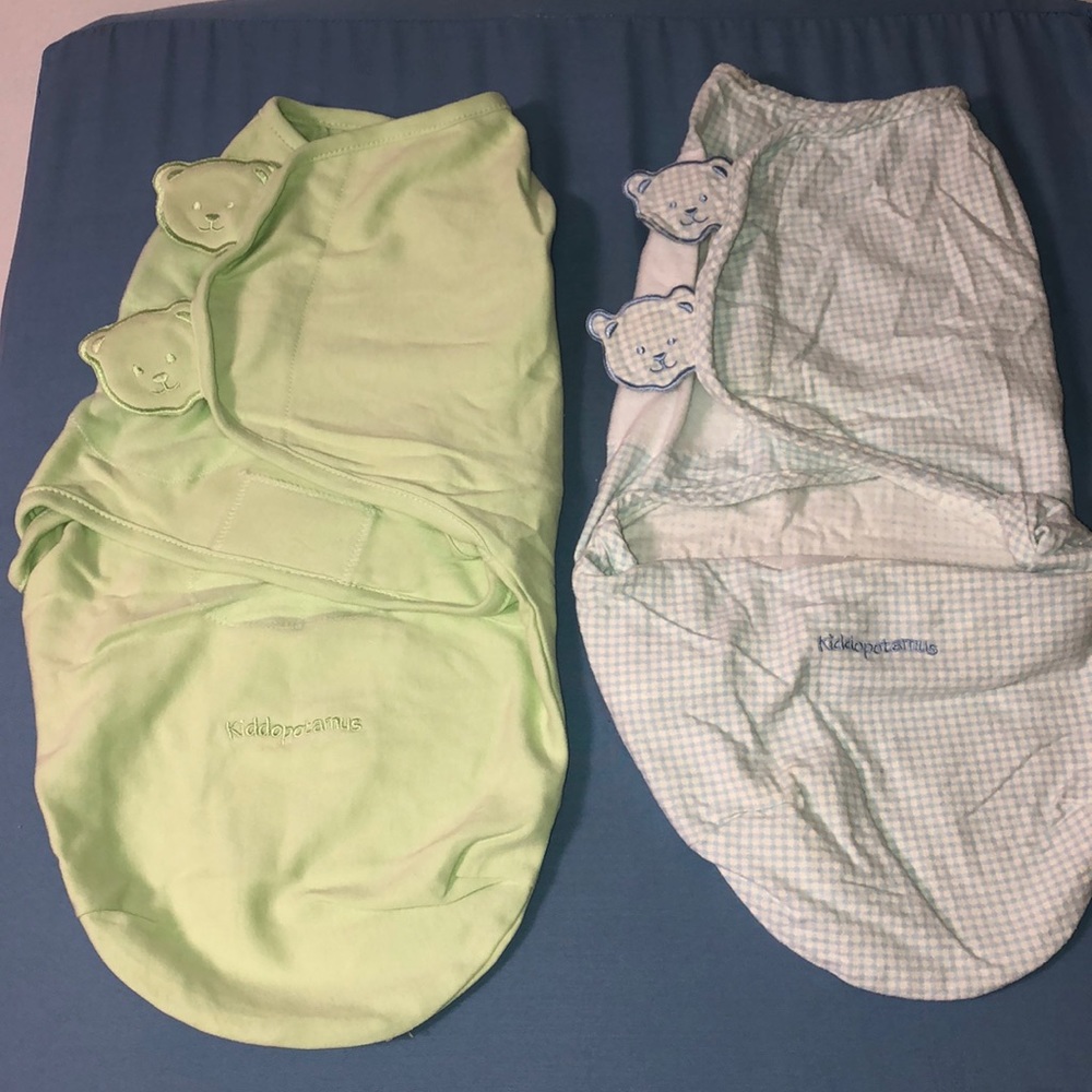 Kiddopotamus Wrap Set of 2
